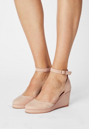 Anna Field Best Reviews Of Wedges Naisten Korkokengät Vaaleanpinkki | FI-2638157-HM