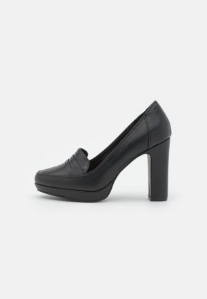 Anna Field Budget Platform Heels Naisten Korkokengät Mustat | FI-6038921-ZH