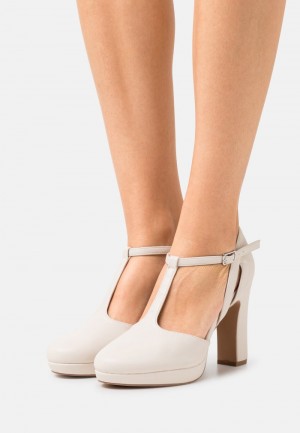 Anna Field Top 10 Platform Heels Naisten Korkokengät Beige | FI-9324167-IQ