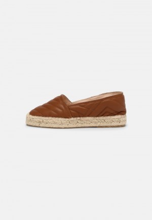 Anna Field Wholesale Leather Espadrilles Naisten Matalat Kengät Ruskea | FI-8062149-YF