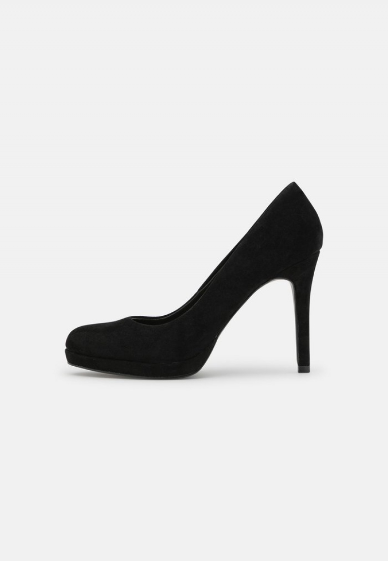 Anna Field Best Deal Leather Classic Heels Naisten Korkokengät Mustat | FI-0527416-WV