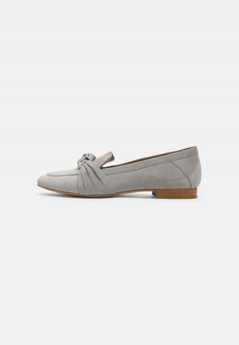 Anna Field Best Pirce Leather Slip-Ons Naisten Matalat Kengät Sininen | FI-7653192-CH