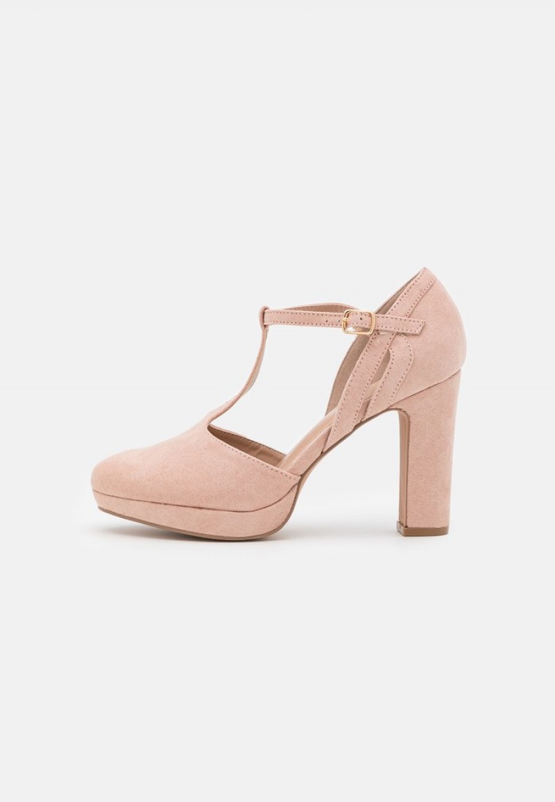 Anna Field Best Pirce Platform Heels Naisten Korkokengät Vaaleanpinkki | FI-6934852-CY