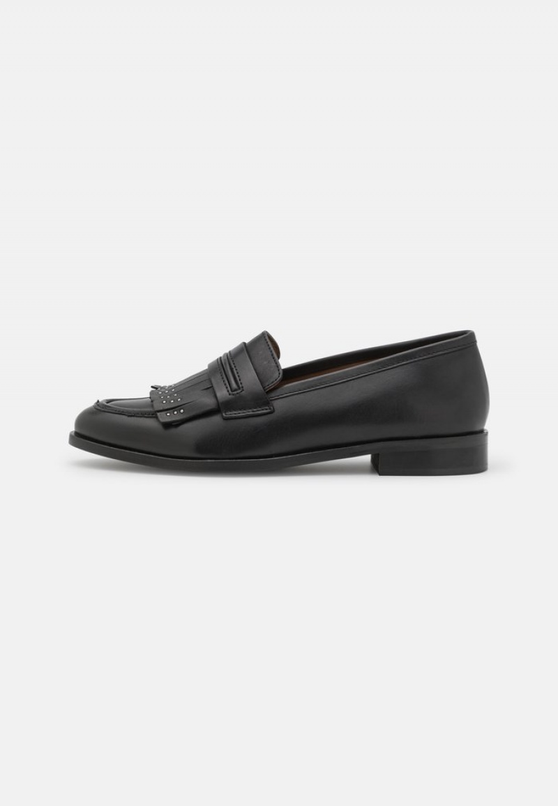 Anna Field Best Reviews Of Leather Slip-Ons Naisten Matalat Kengät Mustat | FI-3956180-XI