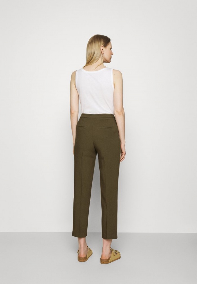 Anna Field Best Reviews Of Naisten Chino Housut Khaki | FI-7541826-SU