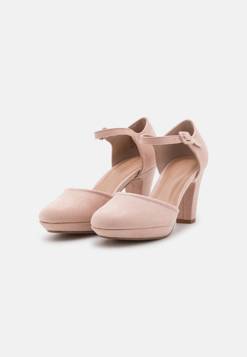 Anna Field Best Reviews Of Platform Heels Naisten Korkokengät Vaaleanpinkki | FI-5186274-GV