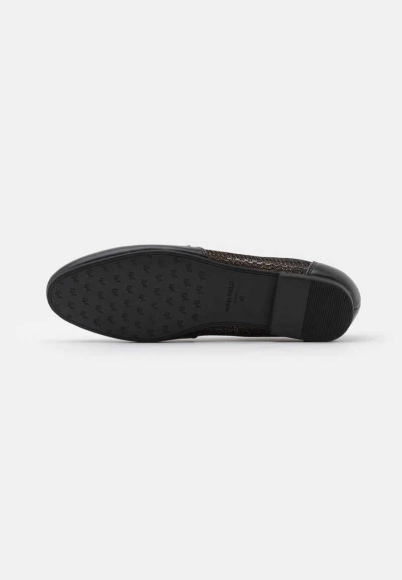 Anna Field Best Reviews Of Slip-Ons Naisten Matalat Kengät Mustat | FI-8049216-NJ