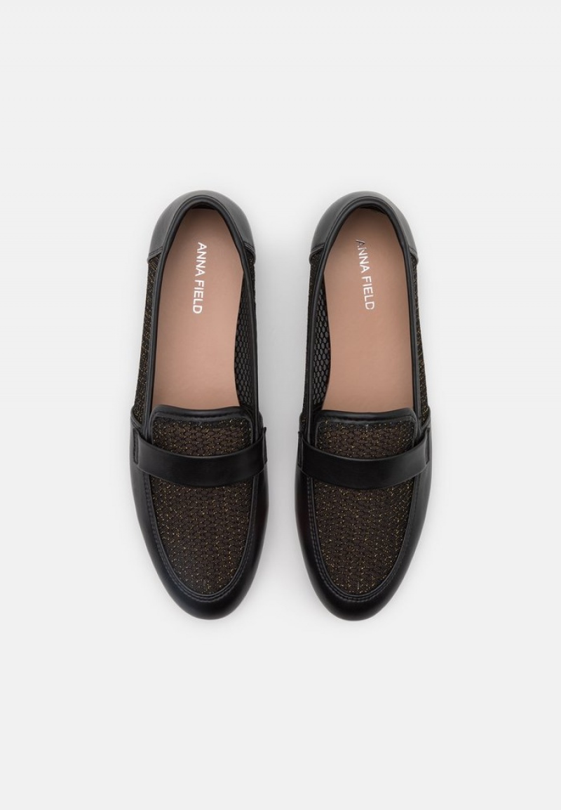 Anna Field Best Reviews Of Slip-Ons Naisten Matalat Kengät Mustat | FI-8049216-NJ