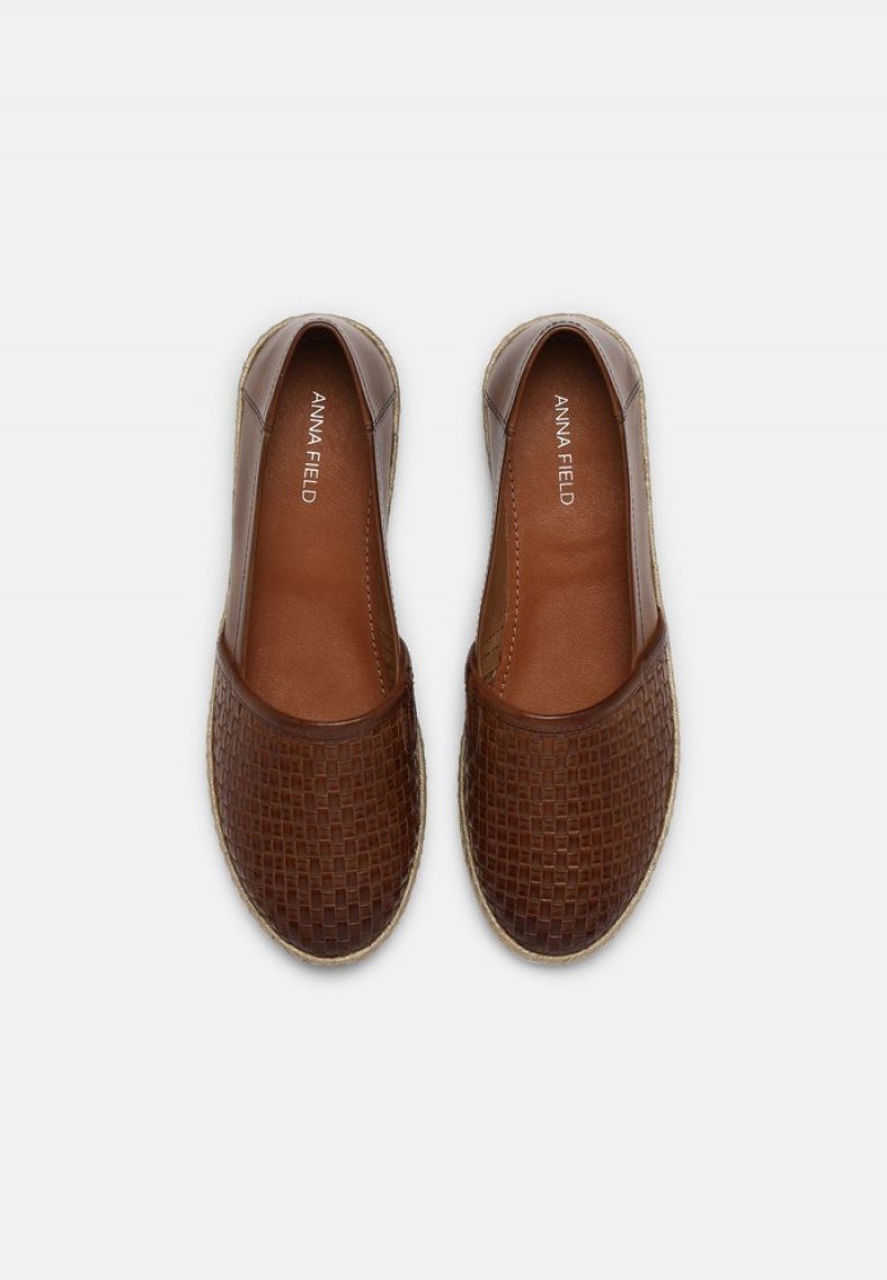 Anna Field Best Sale Espadrilles Naisten Matalat Kengät Ruskea | FI-6329840-JD