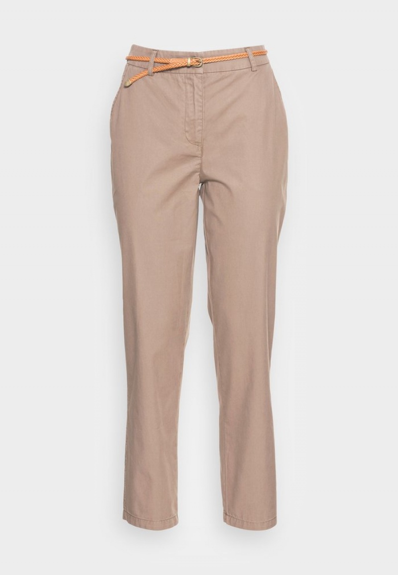 Anna Field Best Sale Naisten Chino Housut Harmaat Ruskea | FI-7153609-GX