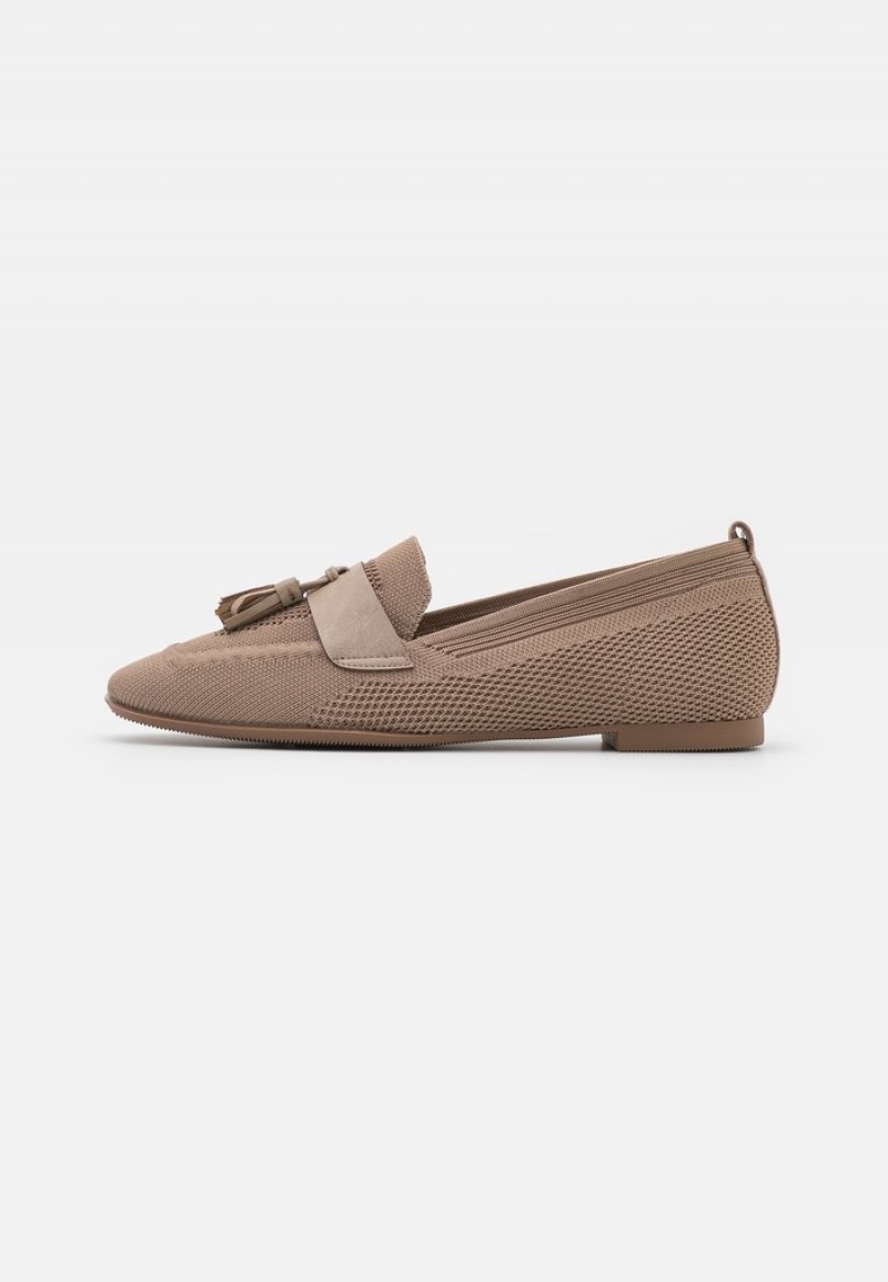 Anna Field Best Sale Slip-Ons Naisten Matalat Kengät Harmaat Ruskea | FI-1354298-DH