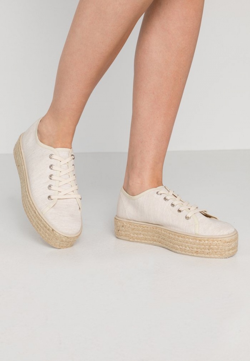 Anna Field Budget Espadrilles Naisten Matalat Kengät Ruskea | FI-7094683-HL