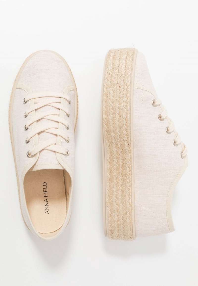 Anna Field Budget Espadrilles Naisten Matalat Kengät Ruskea | FI-7094683-HL