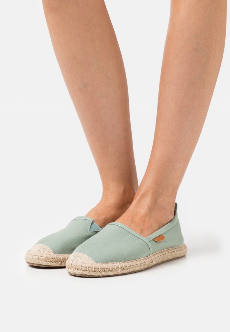 Anna Field Budget Espadrilles Naisten Matalat Kengät Minttu | FI-5893216-FK