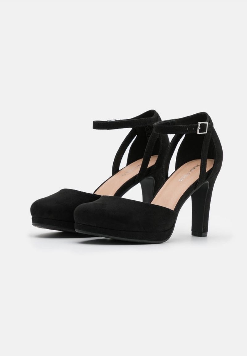 Anna Field Budget High Heels Naisten Korkokengät Mustat | FI-2684951-QW