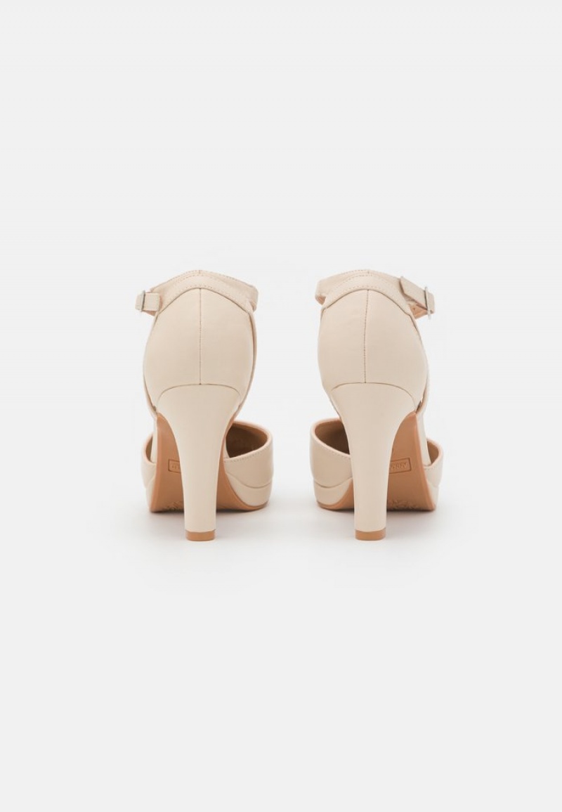 Anna Field Budget High Heels Naisten Korkokengät Beige | FI-6859012-FM