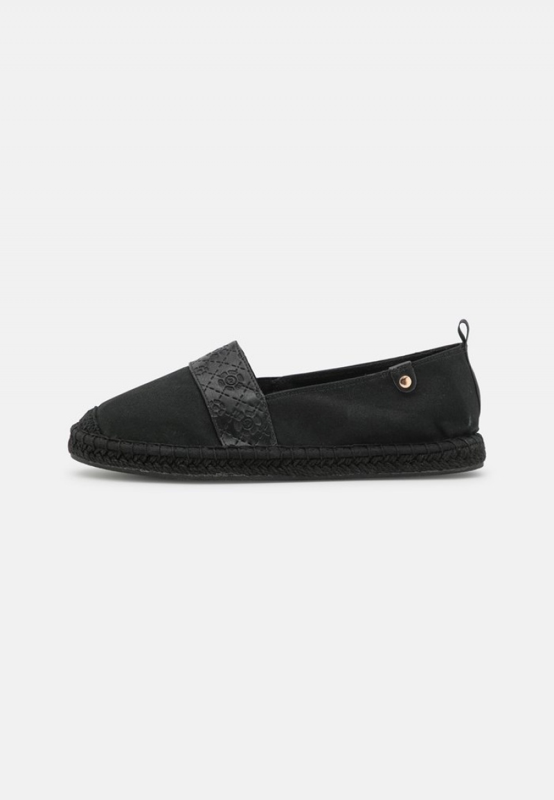 Anna Field Buy Slip-Ons Naisten Matalat Kengät Mustat | FI-8509327-GU