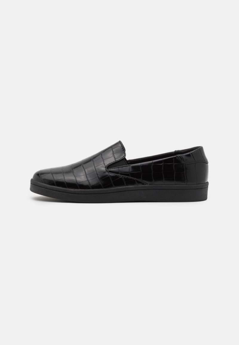 Anna Field Buy Slip-Ons Naisten Matalat Kengät Mustat | FI-3809754-FZ