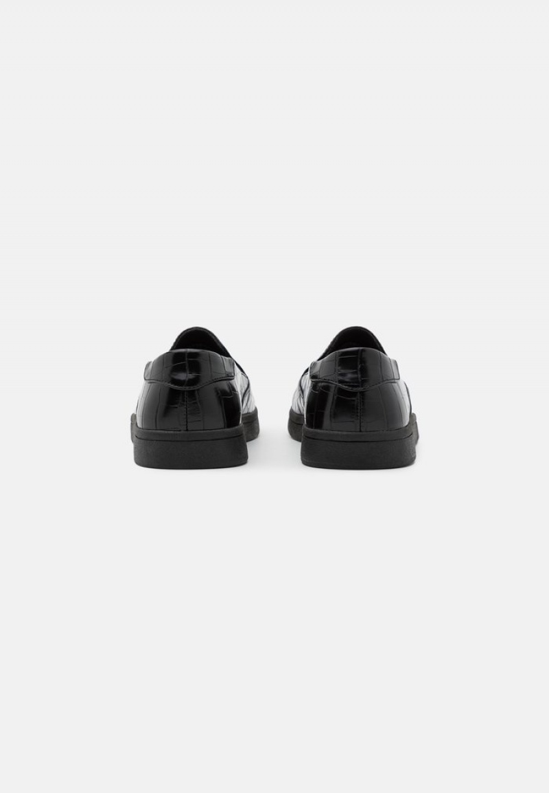 Anna Field Buy Slip-Ons Naisten Matalat Kengät Mustat | FI-3809754-FZ