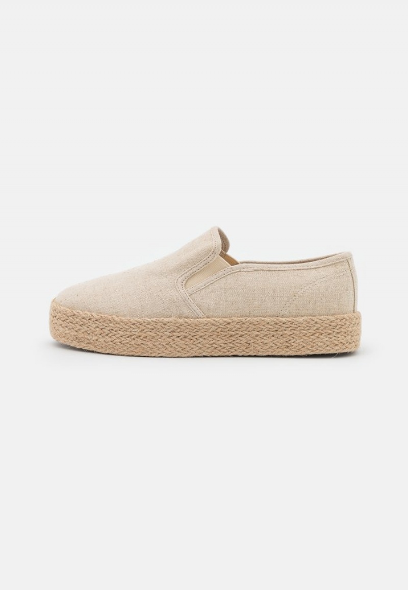 Anna Field Cheap Espadrilles Naisten Matalat Kengät Beige | FI-8560927-PC