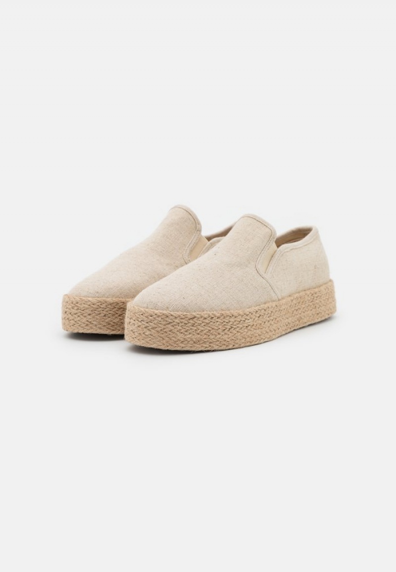 Anna Field Cheap Espadrilles Naisten Matalat Kengät Beige | FI-8560927-PC