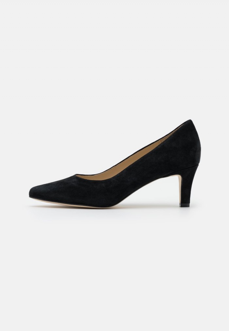 Anna Field Cheap Leather Mukavuus Classic Heels Naisten Korkokengät Mustat | FI-6807354-HQ