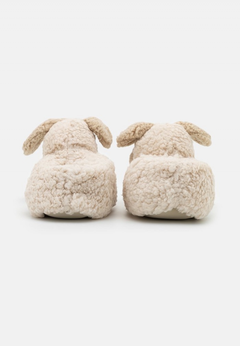 Anna Field Cheap Slippers Naisten Matalat Kengät Beige | FI-4876329-SG