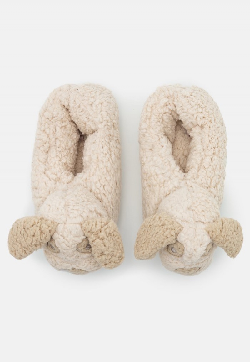 Anna Field Cheap Slippers Naisten Matalat Kengät Beige | FI-4876329-SG