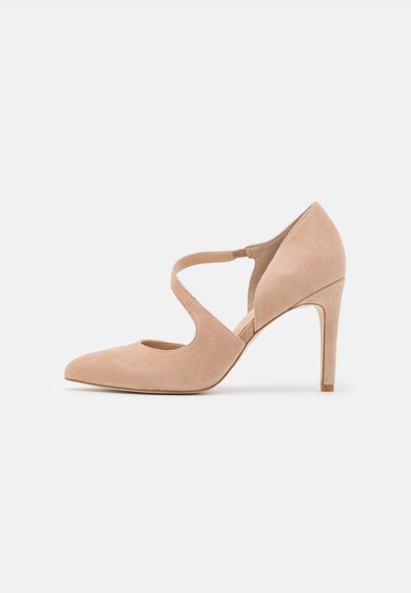 Anna Field Cheapest Leather Classic Heels Naisten Korkokengät Vaaleanpinkki | FI-1457930-TG