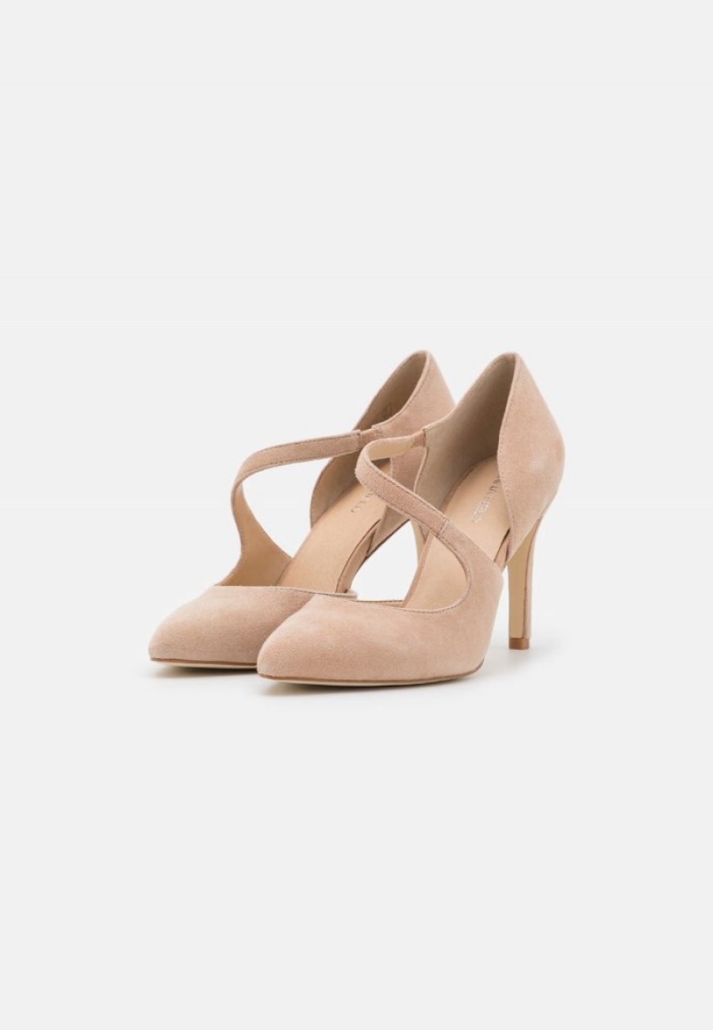 Anna Field Cheapest Leather Classic Heels Naisten Korkokengät Vaaleanpinkki | FI-1457930-TG