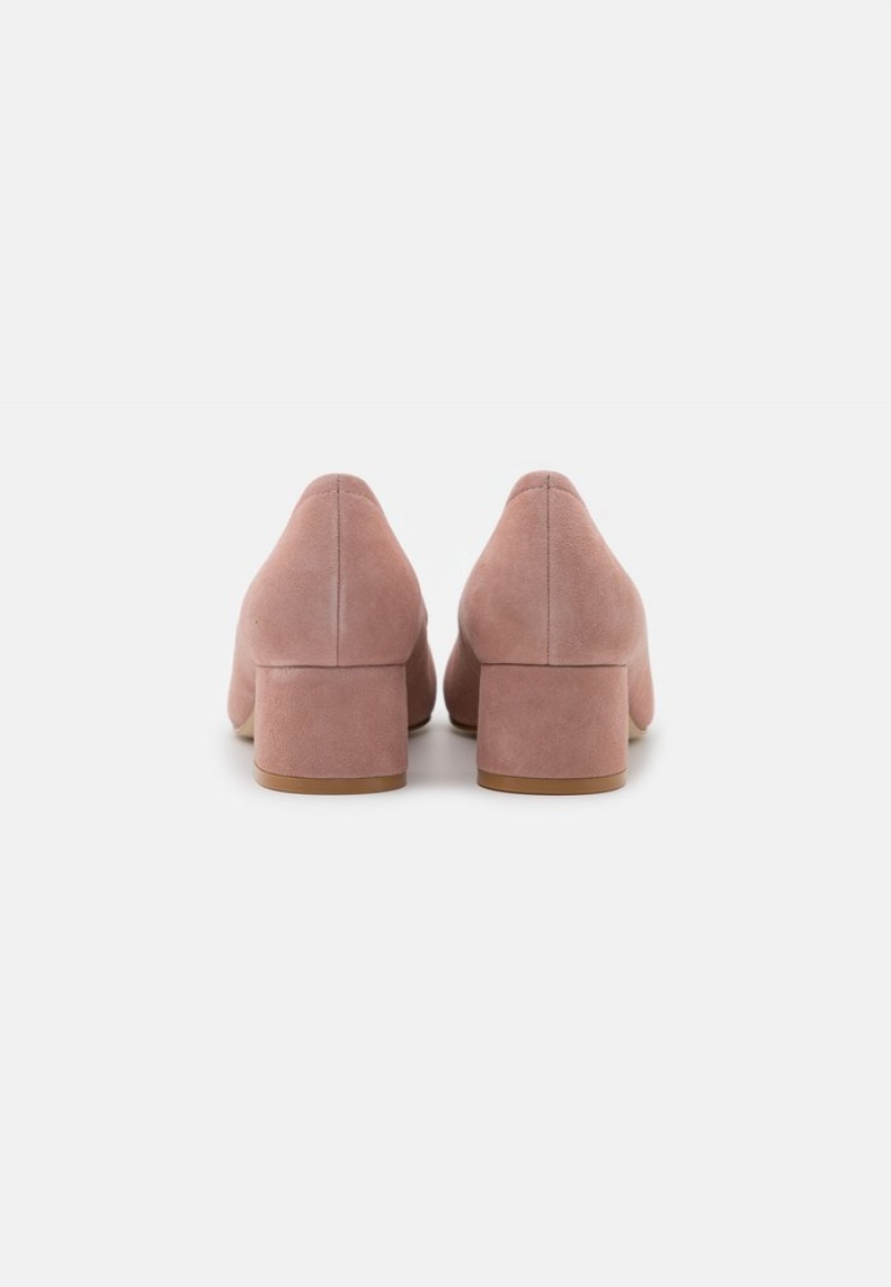 Anna Field Cheapest Leather Mukavuus Classic Heels Naisten Korkokengät Pinkki | FI-1897524-MX