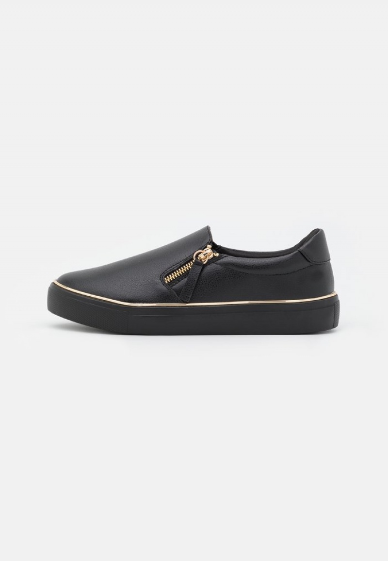 Anna Field Cheapest Mukavuus Slip-Ons Naisten Matalat Kengät Mustat | FI-1625704-SD