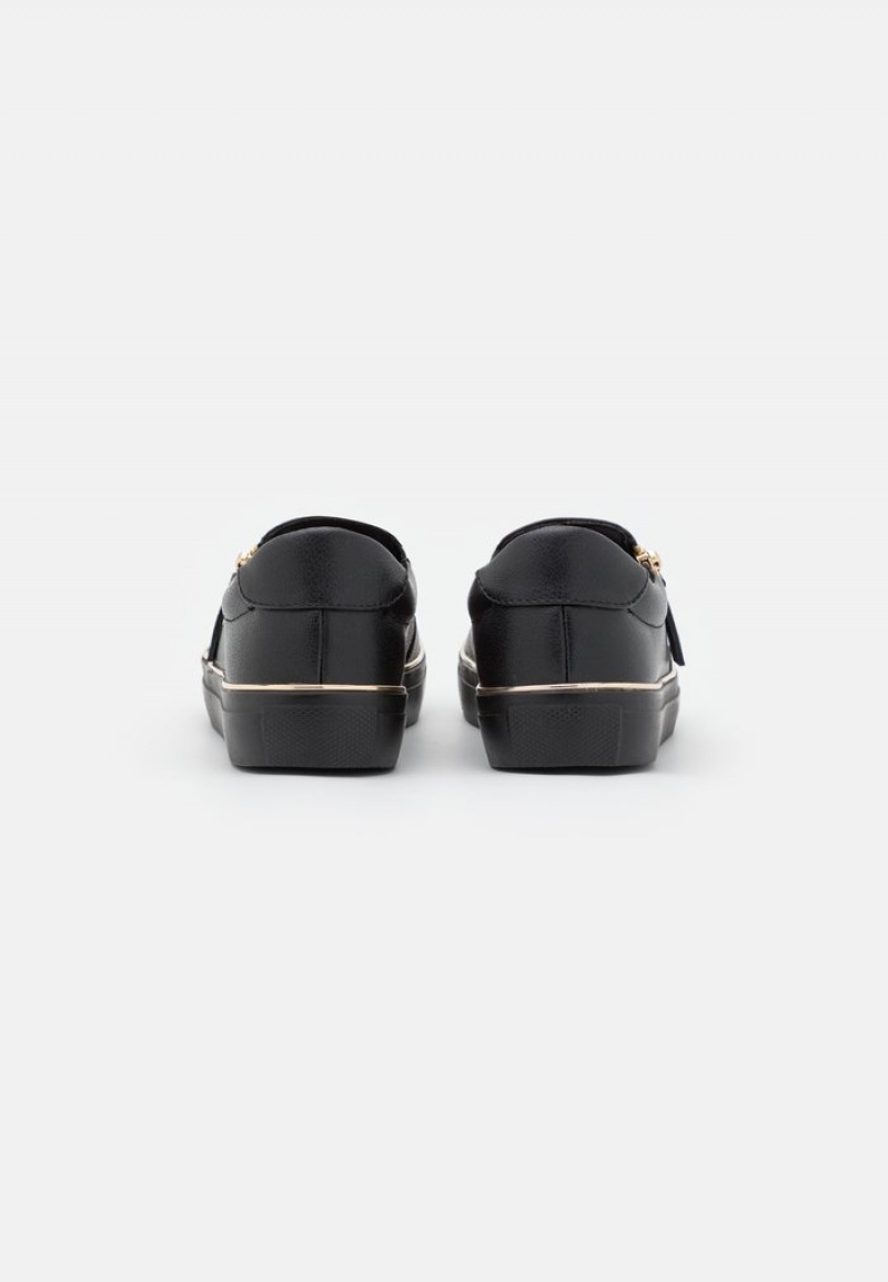 Anna Field Cheapest Mukavuus Slip-Ons Naisten Matalat Kengät Mustat | FI-1625704-SD