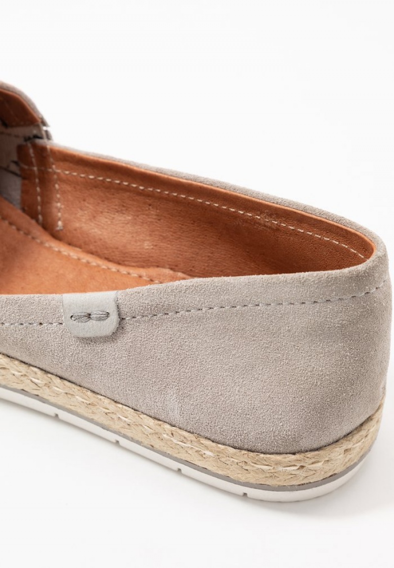 Anna Field Coupon Leather Espadrilles Naisten Matalat Kengät Harmaat | FI-5938267-IJ