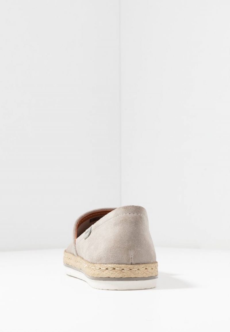 Anna Field Coupon Leather Espadrilles Naisten Matalat Kengät Harmaat | FI-5938267-IJ