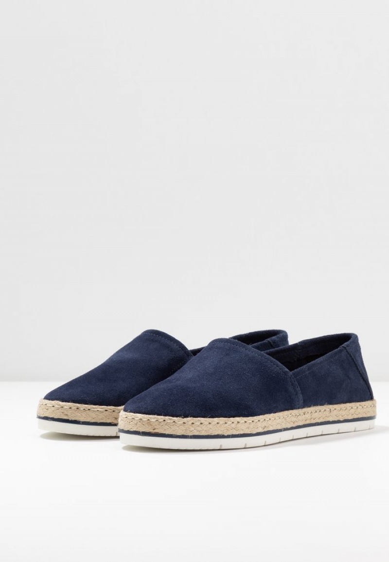 Anna Field Coupon Leather Espadrilles Naisten Matalat Kengät Tummansininen | FI-8426039-OQ