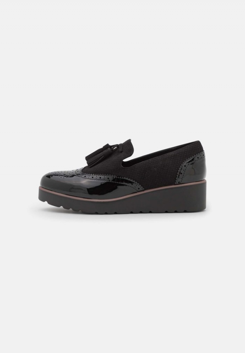 Anna Field Coupon Slip-Ons Naisten Matalat Kengät Mustat | FI-2387549-KN