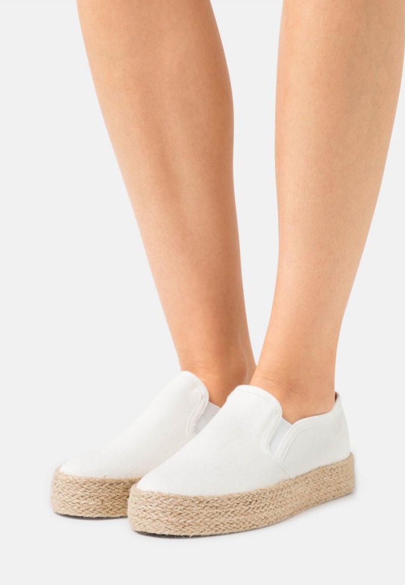 Anna Field Deals Espadrilles Naisten Matalat Kengät Valkoinen | FI-8976014-TF