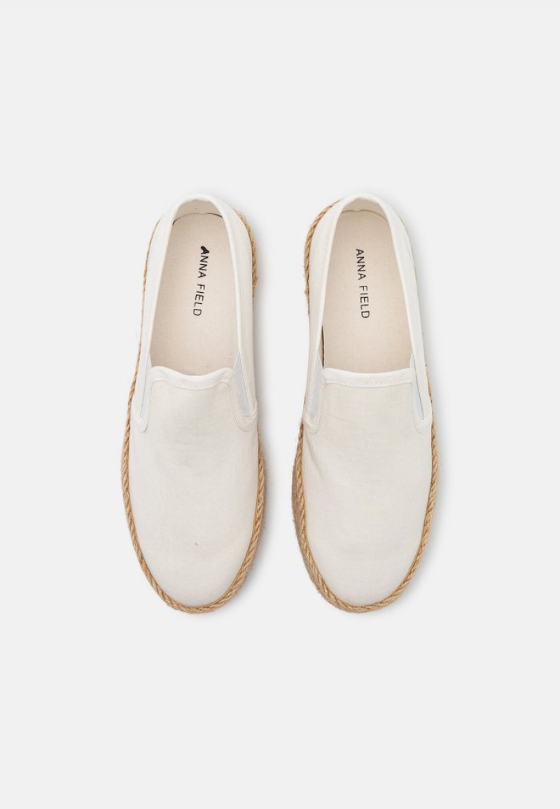 Anna Field Deals Espadrilles Naisten Matalat Kengät Valkoinen | FI-8976014-TF