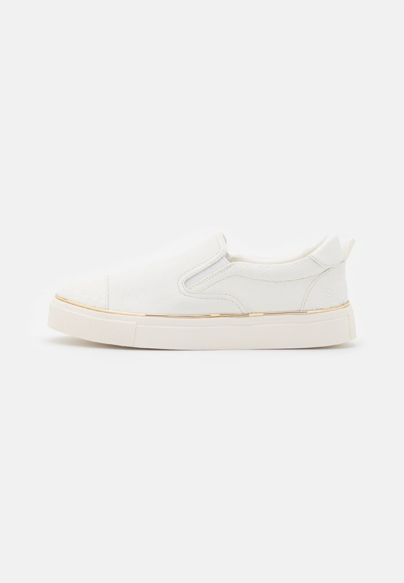 Anna Field Deals Slip-Ons Naisten Matalat Kengät Valkoinen | FI-4176238-GD