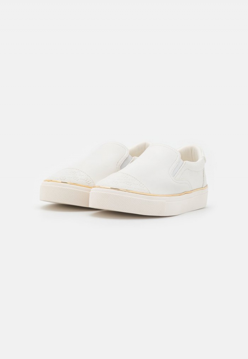 Anna Field Deals Slip-Ons Naisten Matalat Kengät Valkoinen | FI-4176238-GD