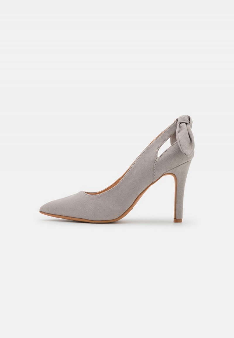 Anna Field Discount Classic Heels Naisten Korkokengät Vaaleanharmaat | FI-9528704-LI