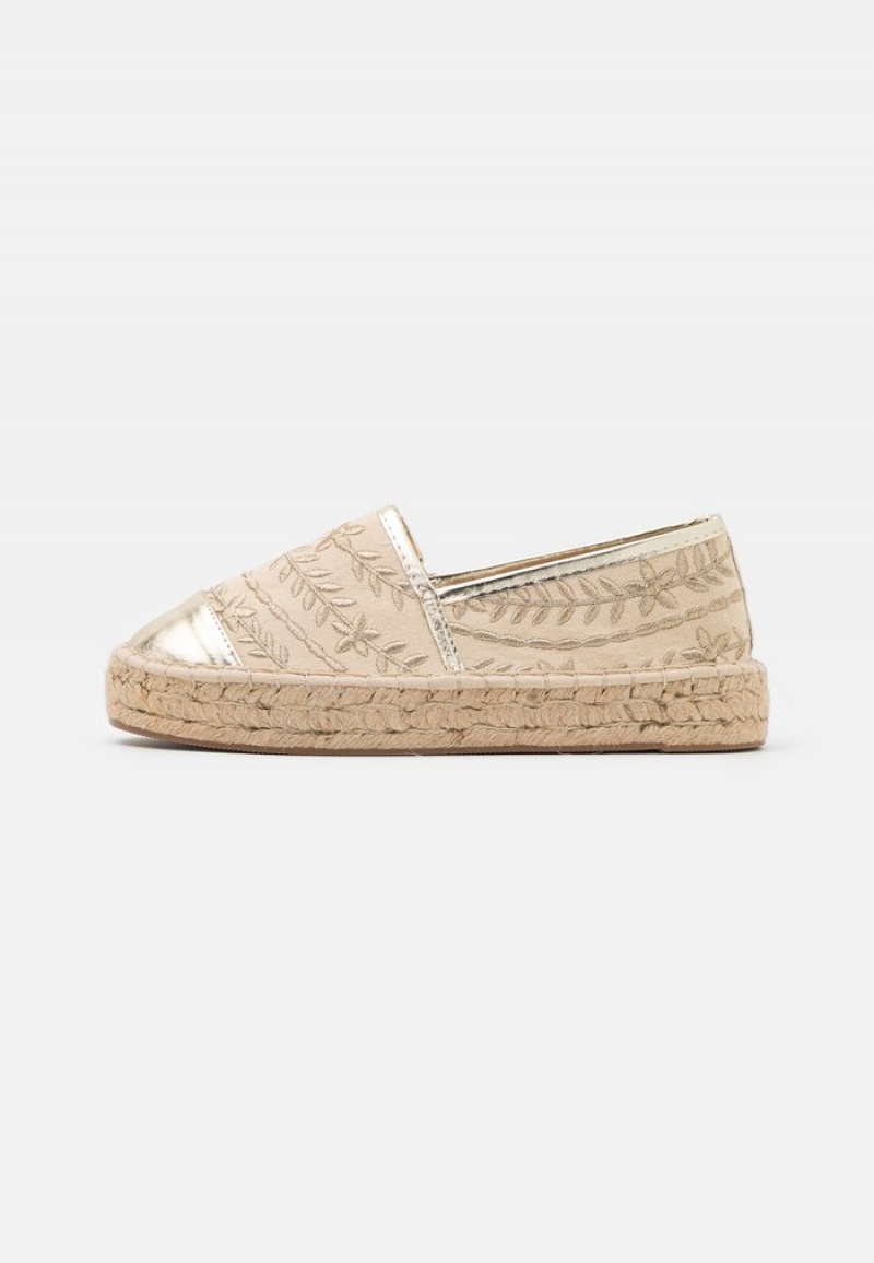 Anna Field Discount Espadrilles Naisten Matalat Kengät Kultaiset | FI-4058169-LT