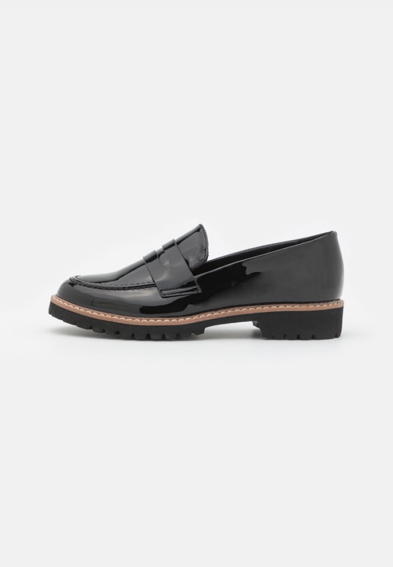 Anna Field Discount Mukavuus Slip-Ons Naisten Matalat Kengät Mustat | FI-3276145-NC