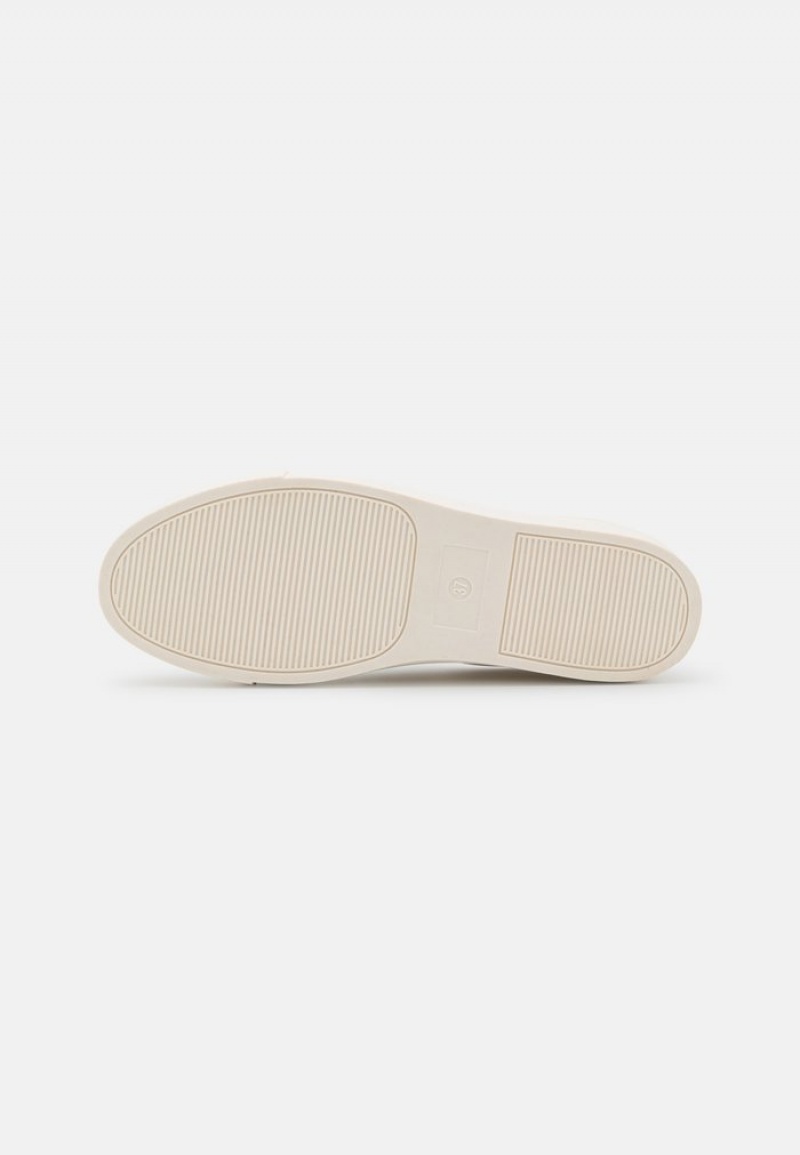 Anna Field Discount Mukavuus Slip-Ons Naisten Matalat Kengät Valkoinen | FI-4912658-WD