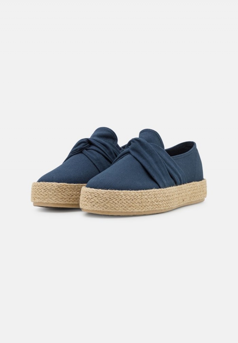 Anna Field Flash Sale Espadrilles Naisten Matalat Kengät Tummansininen | FI-7532490-NL