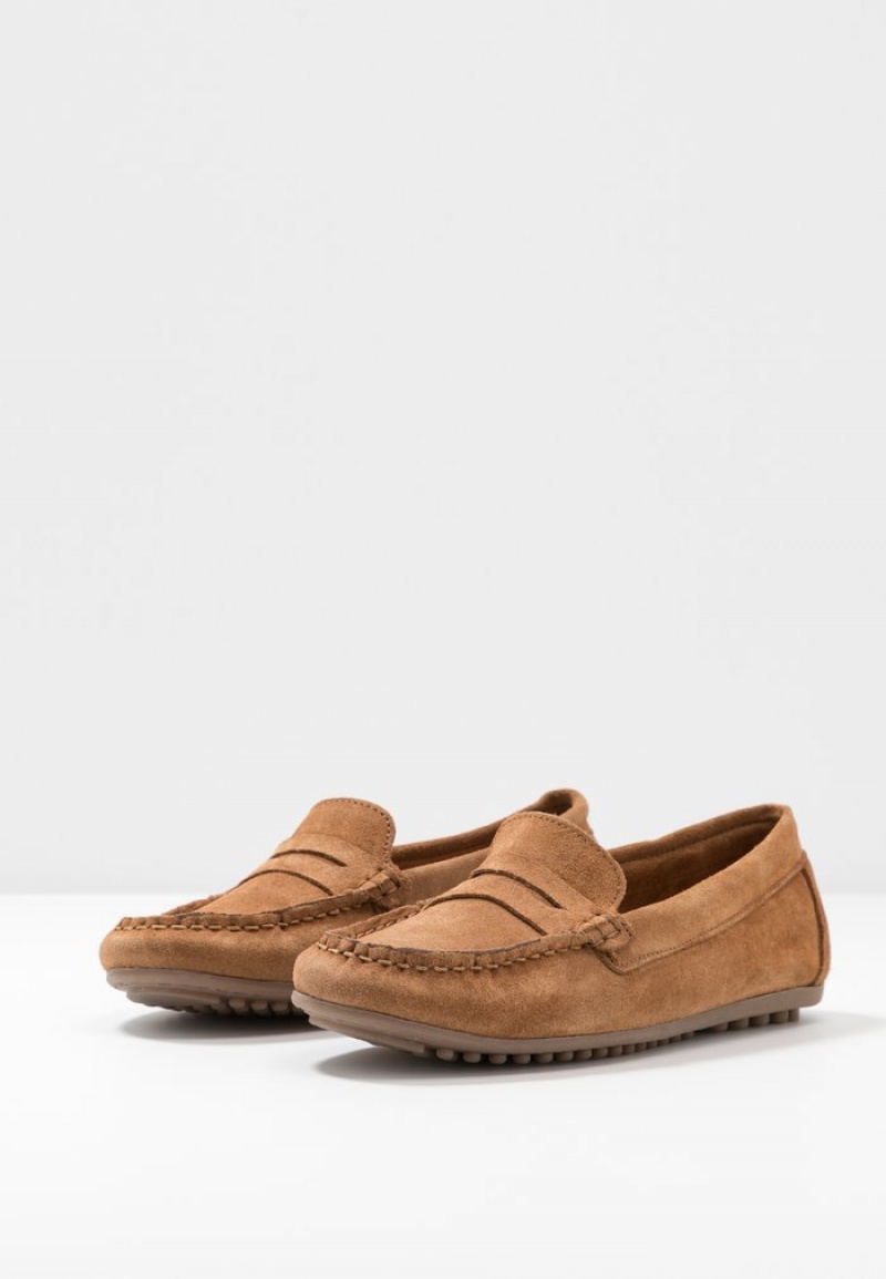 Anna Field Flash Sale Leather Moccasins Naisten Matalat Kengät Ruskea | FI-9163274-FT