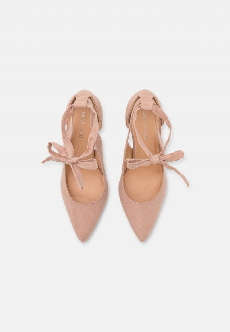 Anna Field Flash Sale Pitsi-Up Heels Naisten Korkokengät Vaaleanpinkki | FI-3874516-XO