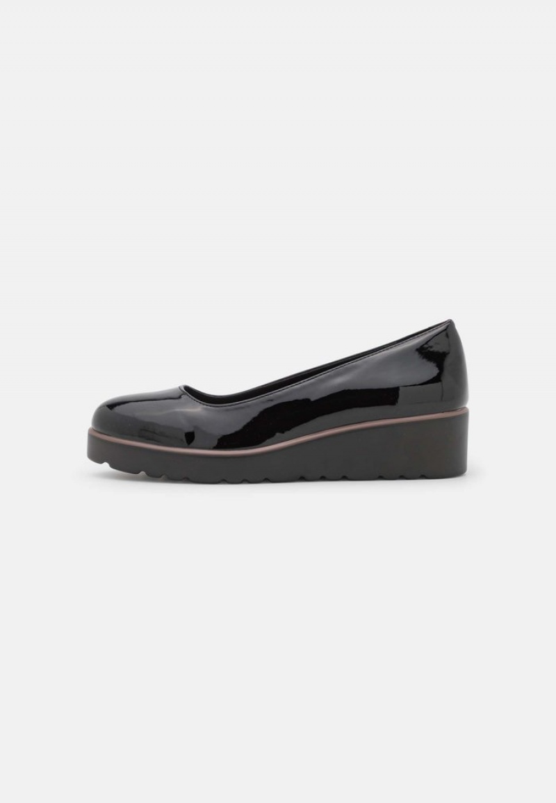 Anna Field Flash Sale Wedges Naisten Korkokengät Mustat | FI-8517063-UJ