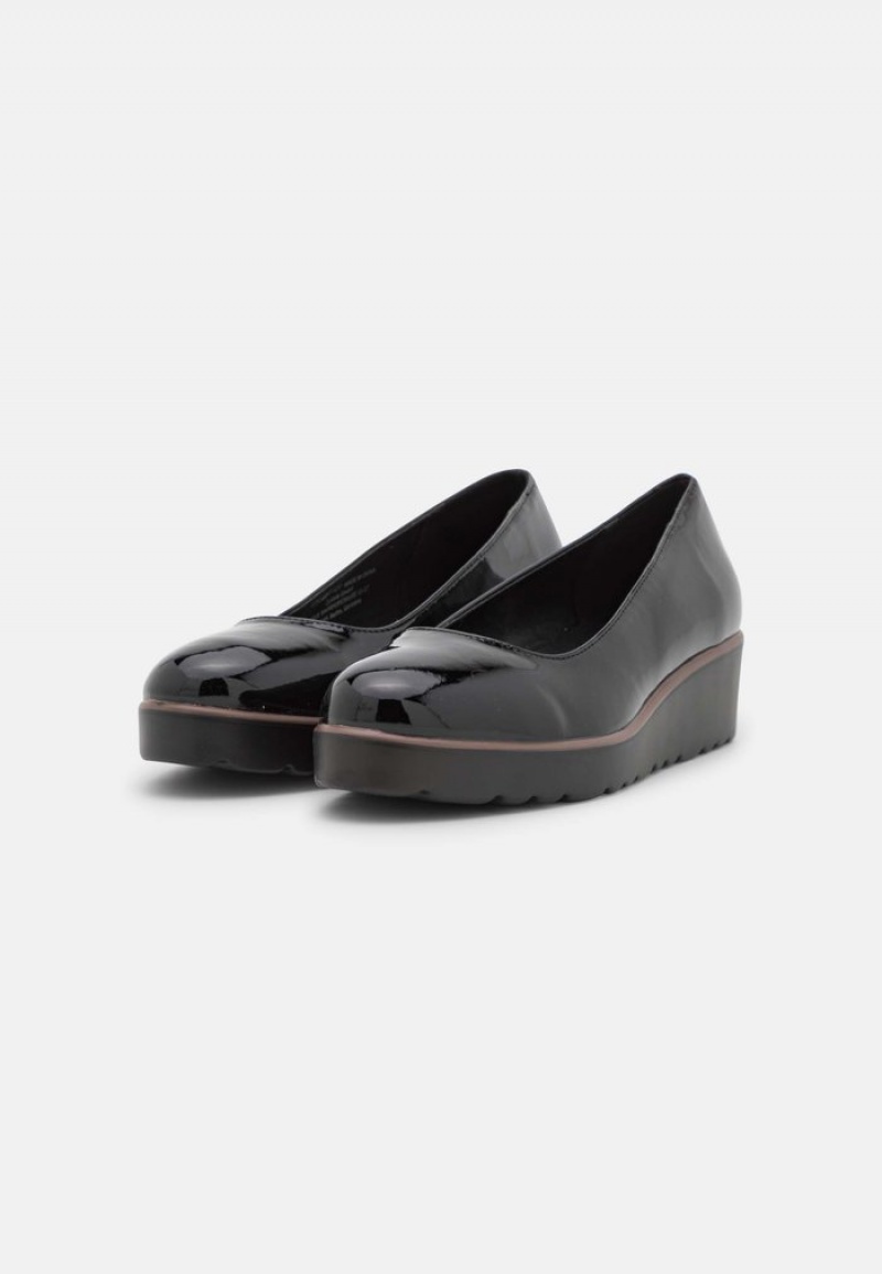 Anna Field Flash Sale Wedges Naisten Korkokengät Mustat | FI-8517063-UJ